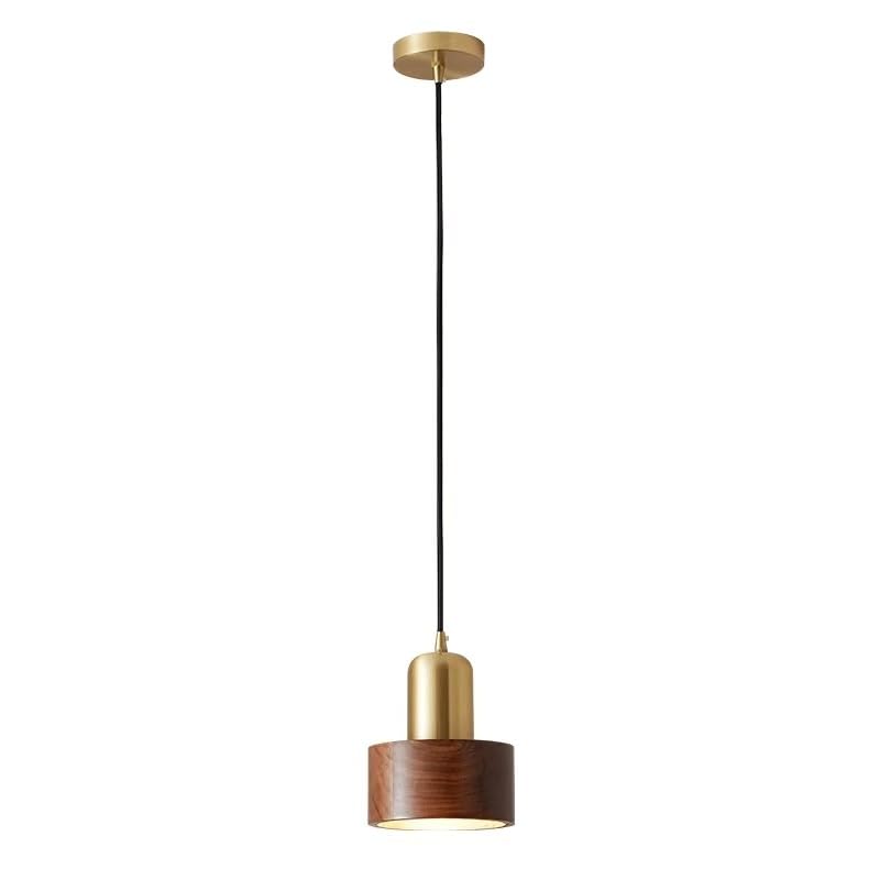 Lampe suspendue japonaise en bois luminaire suspendu réglable cuisine