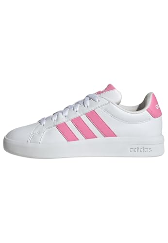 adidas Mixte Enfant Grand Court 3.0 Shoes Junior, FTWR White/Bliss Pink/Bliss Pink, 38 EU