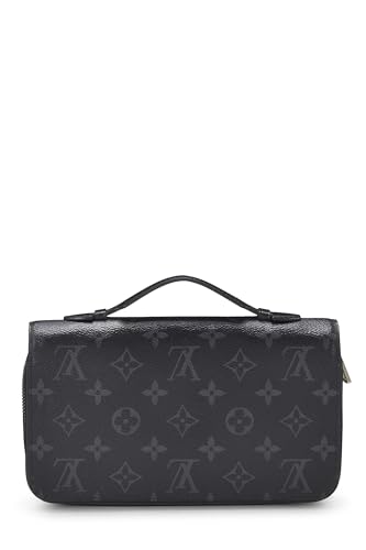 Pre-Loved Black Monogram Eclipse Zippy XL, Black3
