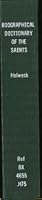 Biographical Dictionary of the Saints 0810331586 Book Cover