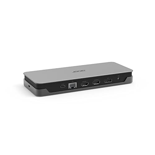 Miniatura 5 de Acer Docking Station USB-C, 2x HDMI 2.0, DisplayPort 1.4, Ethernet