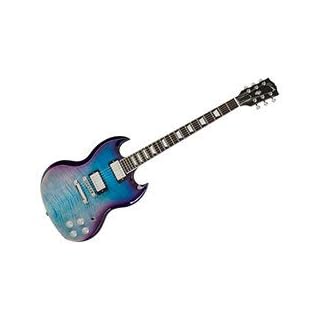 SG Modern Blueberry Fade - Les Beatles, Paul McCartney, John Lennon, RIngo Starr, George Harrison