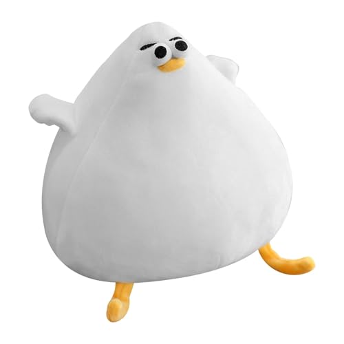 Juguete De Peluche De Pájaro,Pájaro De Peluche,Almohada de Felpa con Ojos Grandes de Dibujos Animados | Muñeco de Peluche para niños y niñas, Juguetes de Peluche para decoración de Habitaciones