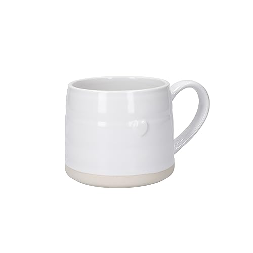 MIKASA Stoneware 2pc 380ml Cosy Mugs, 'I Love You', Gift Boxed, White, 9.7 cm (W) x 8.1 cm (H) - Image 2