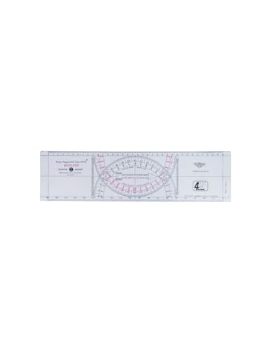 BateauPlus.com REGLE CRAS PVC Bicolore Logo 4W