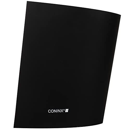 Coninx Bloc Couteaux Vide Universel – Support Couteaux Cuisine Design – Bloc Porte-Couteaux Noir Antiglisse – Range Couteaux Moderne – Accessoire...