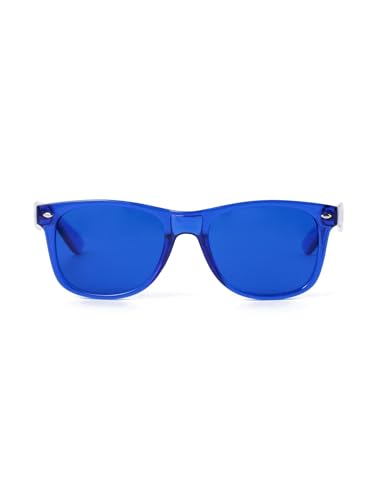[�r�[�s�[�A�[���r�[���X] �G�� �z�r�[ �X�|�[�c GloFX COLOR THERAPHY GLASSES BLUE FREE