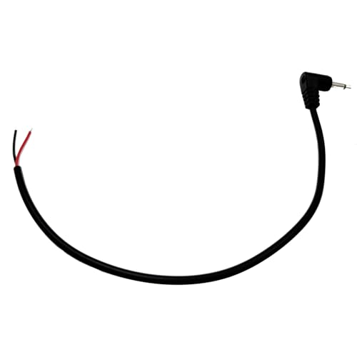 Cable Audio AUX Jack 3.5mm Mono 1FT 6-Pack miniatura 3