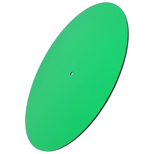 Platine vinyle en acrylique vert clair pour sublimer votre salon