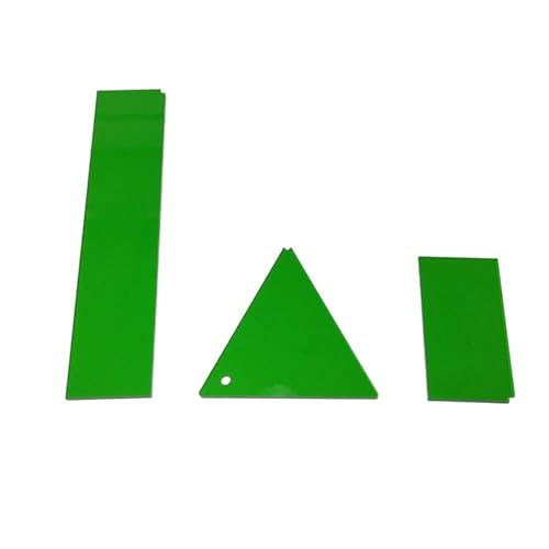 Colaxi 3 Pieces Ski Wax Remover Snowboard Maintenance Tools Professional Acrylic Equipment Removal Tools for Snowboard Tuning Skiing