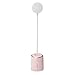 Lampa biurkowa Nawilżająca lampa biurkowa Dwa-w jeden USB Akumulator Nawidymnizacja Ściemniająca Lampa Ochrona oka 0314 (Color : Pink, Size : 280ml)