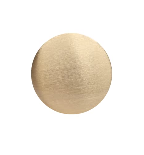 Southern Hills 5Pc Brushed Gold Cabinet Knobs - 32Mm Diameter - Brushed Gold Knobs For Cabinets And Drawers, Gold Drawer Knobs, Gold Dresser Knobs, Brass Knobs For Cabinets, Gold Knobs For Dresser #TOP3