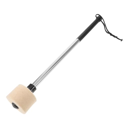 Baquetas Levemolo de acero inoxidable para caja, mazos para percusión, accesorio para batería, mango cómodo miniatura 1