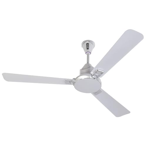 EcoLink AiroSerenade 1200mm Decorative Ceiling Fan|BEE 1 star Rated Energy Efficient Ceiling Fan|Superior Air Delivery (Pearl White)