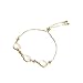 Ywmsfl Fashionable Heart Stone Metal Chain Stylish Wrist Jewelry For Comfort And Durability In Daily Wear Fashionable Wristband