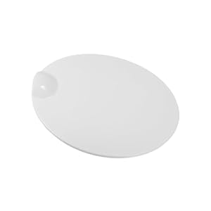 Hihaha Gas Tank Door Fuel Cap Filler Cover for Ford F-150 2009-2014 / Gas Door Replacement/Outer Durable Plastic / 1Pcs White