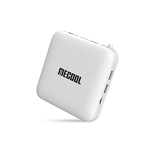 MECOOL KM2 Android 10.0 TV Box Netflix 4K ATV Decodificador Amlogic S905X2 Reproductor Multimedia Streaming Widevine L1 TVBOX con Mando a Distancia por Voz