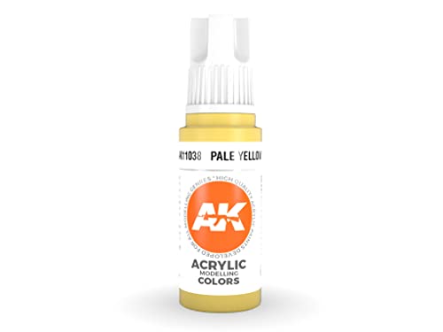 AK Acrylics 3Gen AK11038 Pale Yellow (17ml)