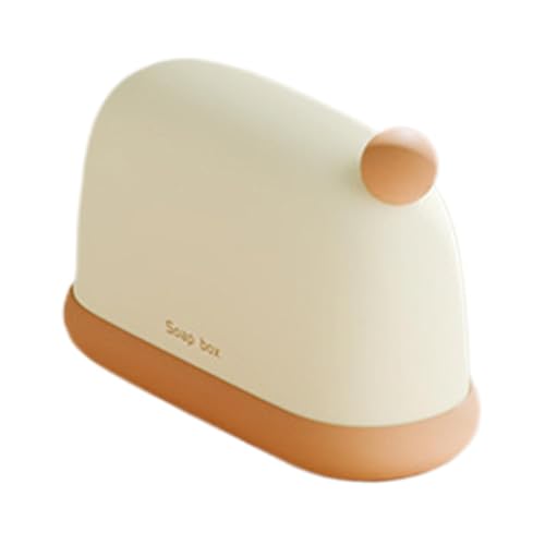 Genérico Estuche Portátil para Jabón - Pequeño, Hermético e Impermeable, de Fácil Limpieza | Estuche de Ducha para Jabón para Viajes - para Camping, Ducha, Hotel, Viajes por Carretera,