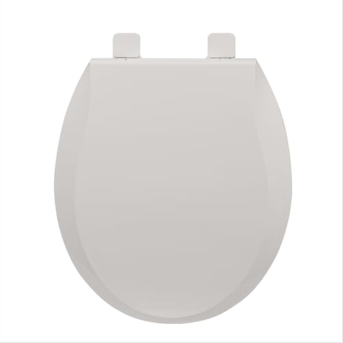 Toilet Seat, Round Toilet Seat with Toddler Seat Built in, Potty Training Toilet Seat Round Fits Both Adult and Child, with Slow Close and Magnets- Round Biscuit