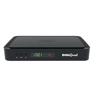 DIGIQUEST Decoder tivùsat COMBO 4K Q99 | Ricevitore satellitare HEVC Main 10 HbbTV, doppio tuner | Funzione di registrazione attivabile | Mediaplayer, Telecomando 2 in 1 | Smartcard tivùsat inclusa