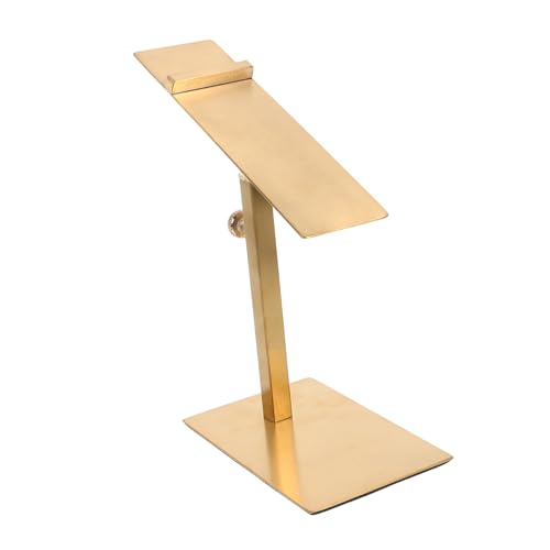 HOMOCONO Metal Shoe Display Stand Adjustable High Heels Riser Display Rack for Retail Shop