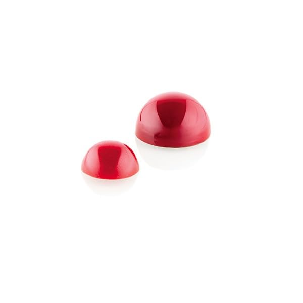 Silikomart Kit Semisfera-01 para pralines de chocolate molde de tritan + molde de silicona