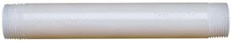 Koflo 3/4-80-10-6-2 Pipe Mixer, Kynar schedule 80, 3/4" NPT(M), 6 elements