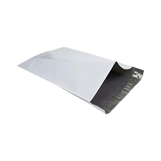 100 x vita matpåsar plast stark förpackning postpolyeten grå väska brevväskor 7,5 x 10 tum = 190 x 250 mm = 19 x 25 cm