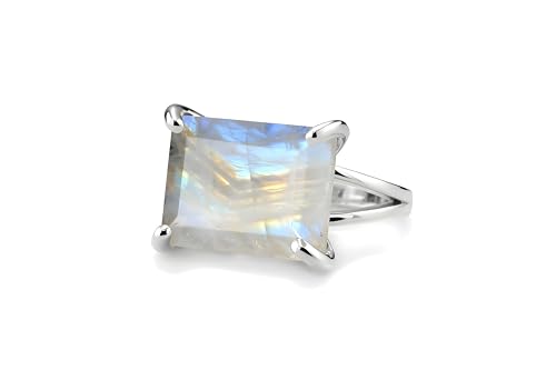 Bague en Pierre de Lune et argent 925, le bijou de bohème pour sublimer vos looks