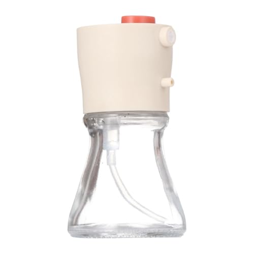 ＡＷＨＡＯ Dispensador de Aceite en, Botella de vinagre, pulverizador de Aceite de 80 ml para Preparar ensaladas, freír, Acampar y Hornear, Blanco