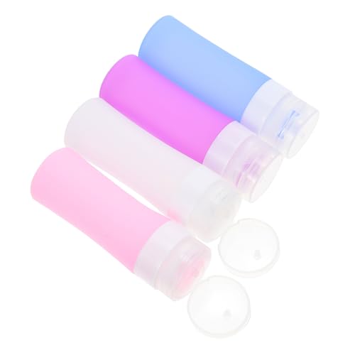 Ipetboom 1 Juego Botella de gel de sílice travel bottles botella de plástico contenedores de viaje vacíos botellas de viaje loción botella dispensadora subbotella multipropósito páginas