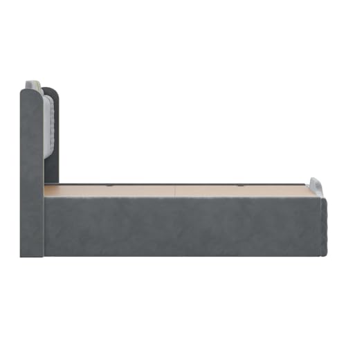 Image of Wakefit Velura Queen Size Storage Upholstered Bed