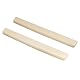 Musiclily Klassische Gitarre Knochen Stegeinlage Bone Saddles,DJ-02 80x3x9mm(2 Stück)
