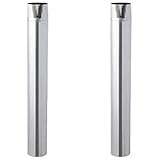 ホンマ製作所 日本製 ステンレスシングル煙突 直筒 φ106×2個 No.12000