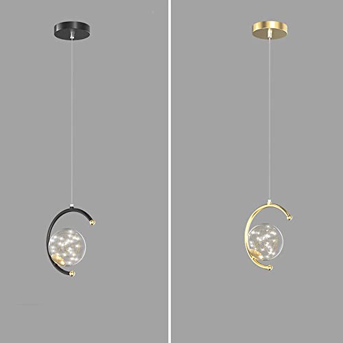 Lustre LED de conception étoilée dorée luminaire luxe salon - 5