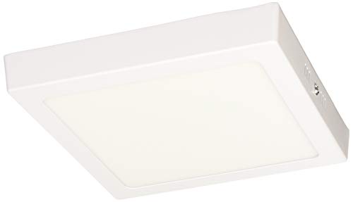 Plafones, Home Improvement Tecnolite - Lámpara Plafón LED Techo 18 W, Luz Suave Cálida, Interiores, No atenuable, LED integrado