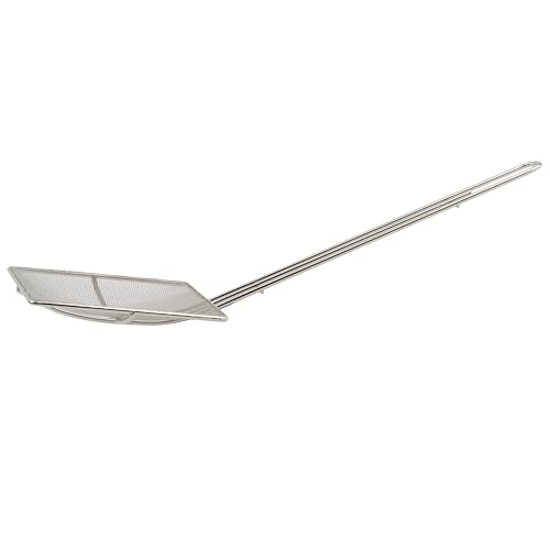 Winco Square Mesh Skimmer, 6.75-Inch, Medium, Nickel