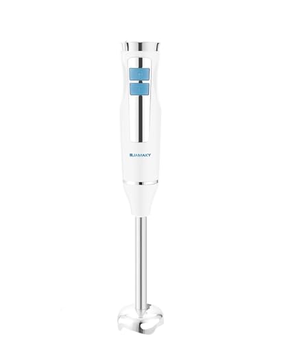 Hand Blender, 1500W Electric Stick Blender, Multi-Purpose Blenders For Kitchen, Blend Smoothies, Baby Food and Soups, for Home Kitchen (White-Blue)