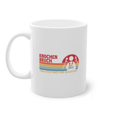 Historia de Fractura de Hueso Roto Taza de Café Cirujano | Dedo roto Brazo Roto Pierna Fractura Hueso Taza Blanco (06023C) Historia de Fractura de Hueso Roto Taza de Café Cirujano | Dedo roto Brazo Roto Pierna Fractura Hueso Taza Blanco (06023C)