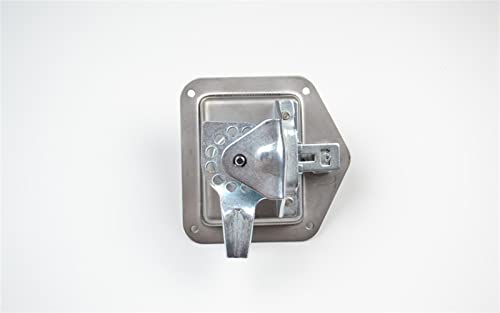 Cerraduras de rotación KmoNo de acero inoxidable para proteger maleteros y paneles 6