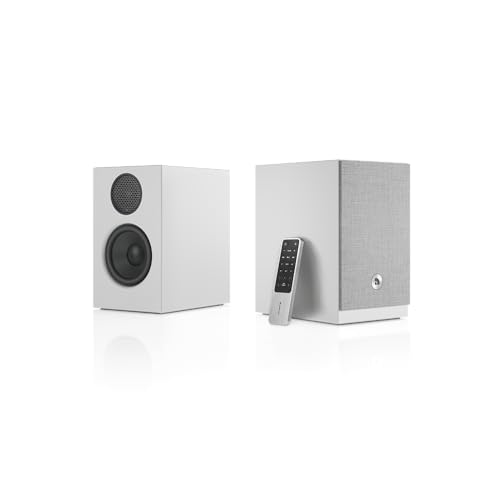 Image of Audio Pro A28 W - TV, Gaming & Music Speaker, Multiroom, WiFi and Bluetooth, AirPlay 2, Google Cast, Spotify Connect - White