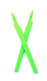 Locitude Replacement Rubber Temple Ear Socks for Oakley Crosslink OX8027 OX8029 OX8031 Eye Glass Eyeglasses Frames (Green - 1 Pair)