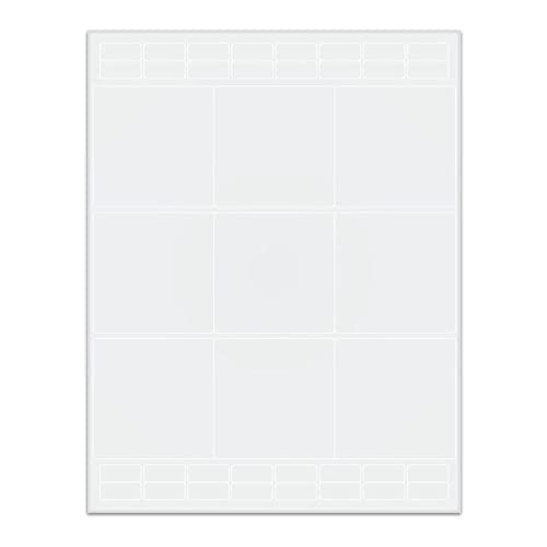 Étiquettes papier permanent laser jet d'encre 69,9mm Blanc LGP-19WH Lot de 900