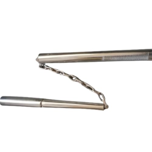 Image of Red Hate Stainless Steel Nunchaku Chen Xi for Martial Arts Pack of 1