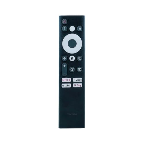 Image of marman Compatible with Intex Google TV Remote Control Suitable for Smart LED 4K Ultra HD Full HD QLED Television Without Voice Command - Match Keys Exactly with Existing Remote Controller