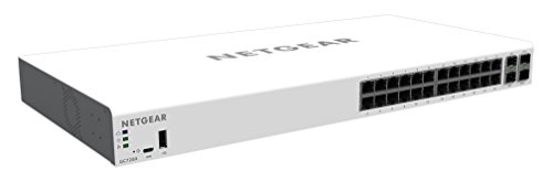 NETGEAR スイッチングハブ ギガ 24ポート 10Gアップリンク L2管理 日本語対応 アプリ&クラウド スイッチ GC728X-100AJS