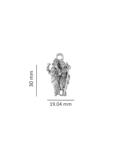 Pendentif Ganesh Karthikeya en argent pour votre sérénité quotidienne - 3