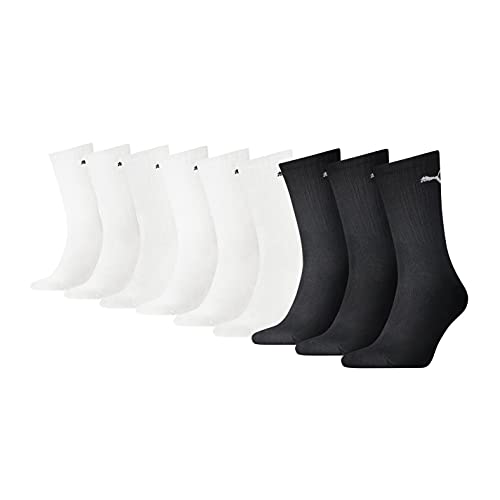 PUMA uniseks sportsokken, pak van 3, heren, wei?, 47-49 (EU) - Afbeelding 3