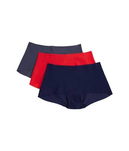 Image of hanky panky - BreatheSoft Boyshorts Panties | Comfortable Womens Underwear, Sleek Full Back Coverage | Sizes (XS-XL) | 3 pack